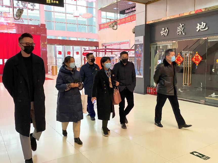 荆门市市场监督治理局市场处姚如滔处长莅临钱江商城发展进口商品疫情防控领导工作