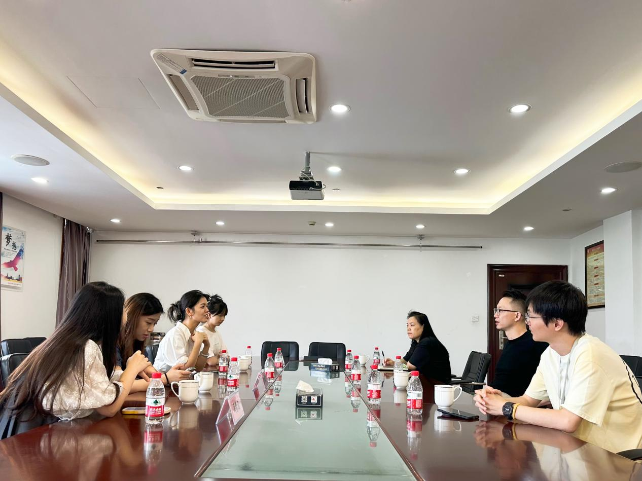荆门市青年企业家协会一行赴钱江商城走访互换