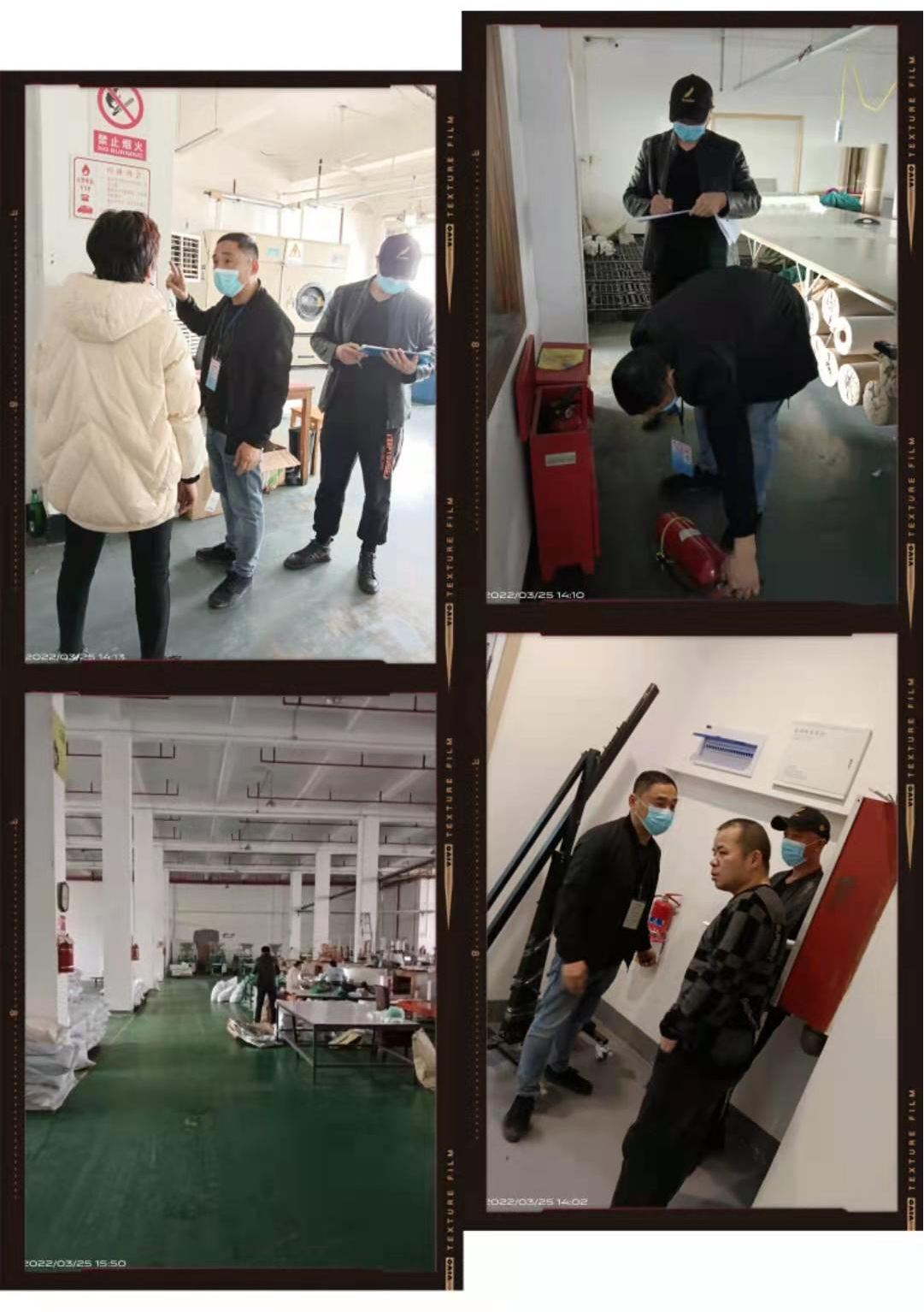 定期发展消防查抄，牢筑企业安全防线