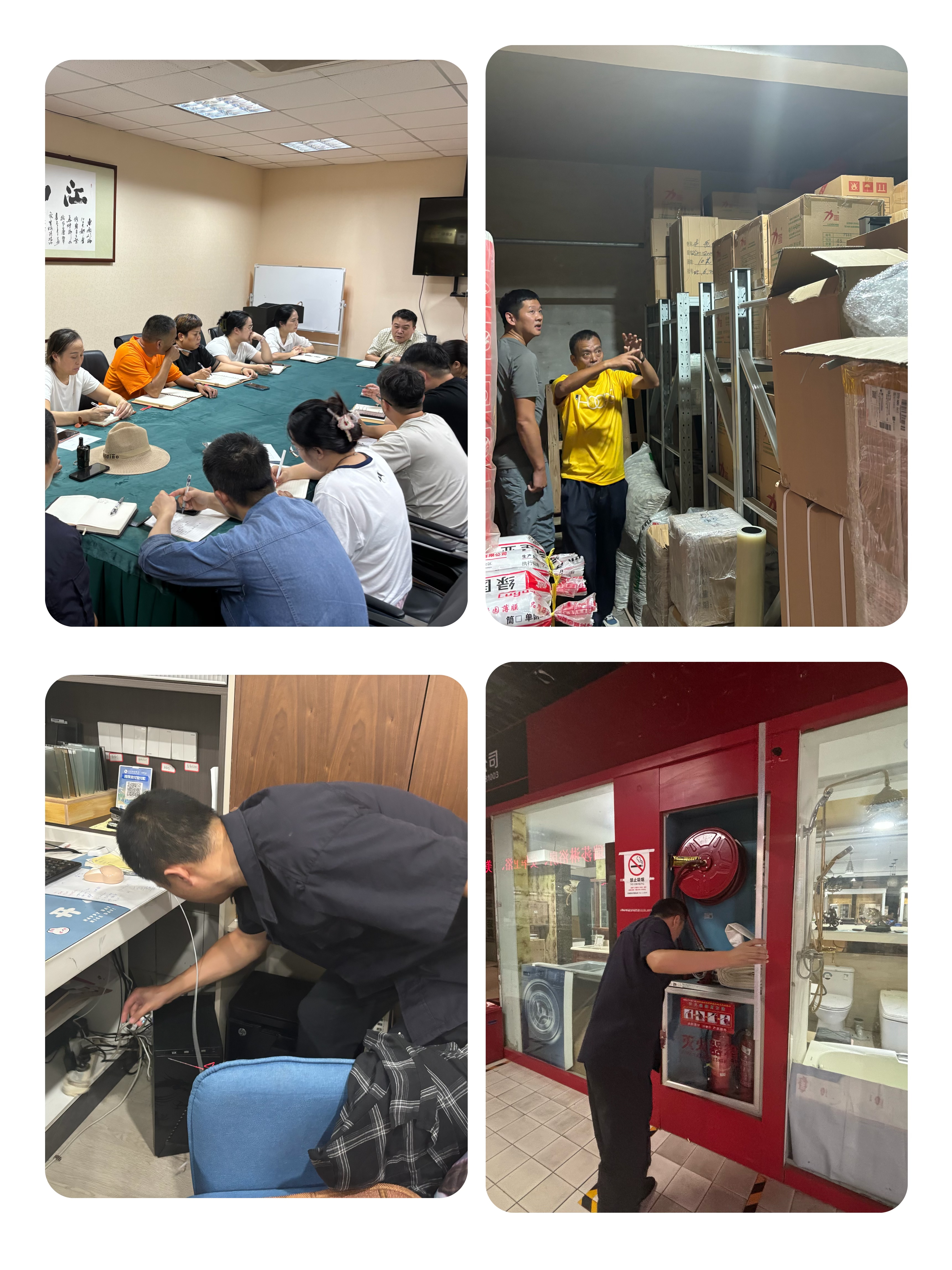 发展节前消防查抄，筑牢消防安全防线